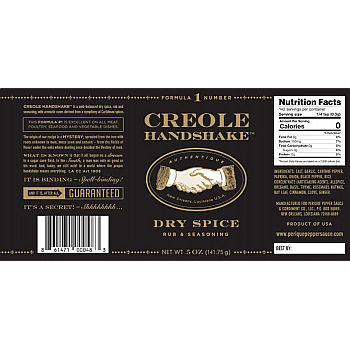 PERIQUE - Creole Handshake Dry Spice Rub & Seasoning 5 Oz