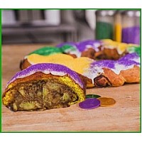 Cartozzo's Pecan Praline King Cake