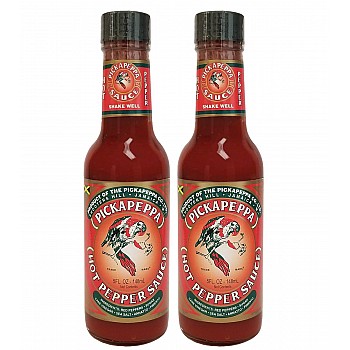 Pickapeppa Hot Pepper Sauce 5 oz 2 Pack