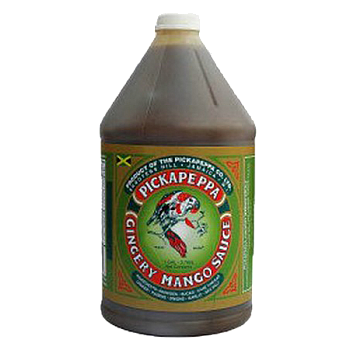 Pickapeppa Gingery Mango Sauce 1 Gallon