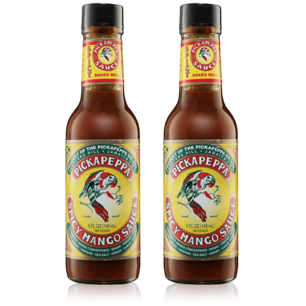 Pickapeppa Spicy Mango Sauce 5 oz Pack of 2