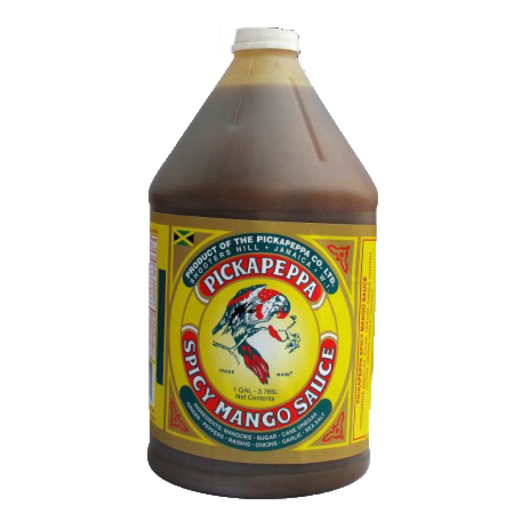 Pickapeppa Spicy Mango Sauce 1 Gallon