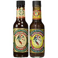 Pickapeppa Sauce Variety 2 Pack (1) Jamaican Original (1) Spicy Mango - 5 oz (Pack of 2) 