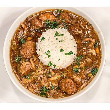 Prejeans Chicken & Sausage Gumbo