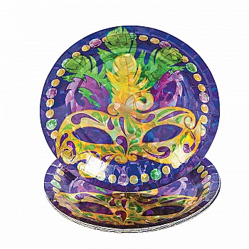 Mardi Gras Plates 7