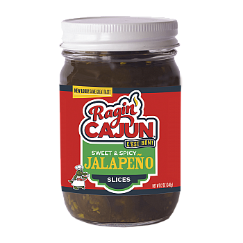 Ragin Cajun Candied Jalapeno Slices