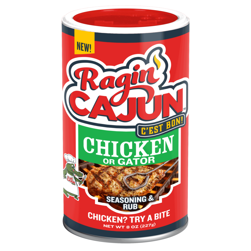 Ragin Cajun Chicken or Gator Cajun Seasoning