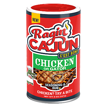 Ragin Cajun Chicken or Gator Cajun Seasoning 8 oz