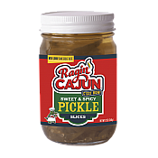 Ragin Cajun Pickle Slices( sweet & spicy )