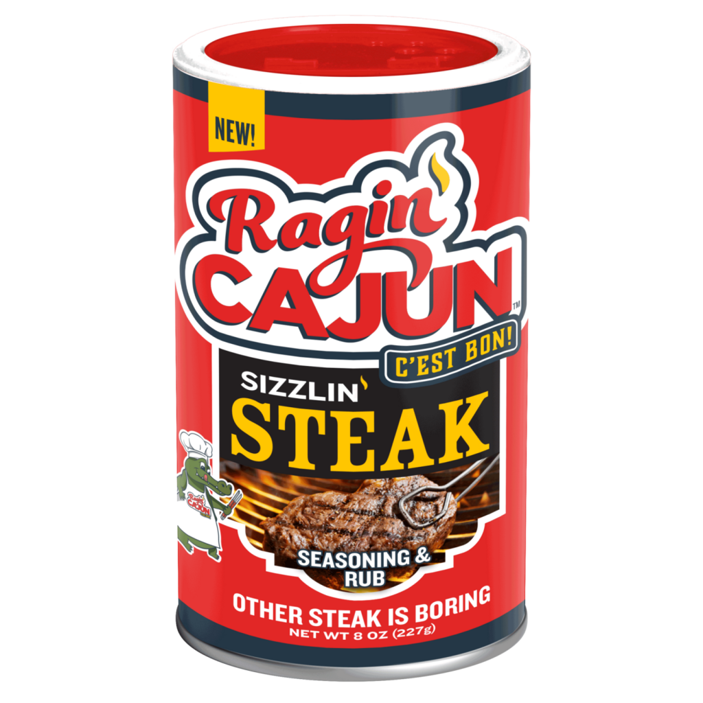 Ragin Cajun Sizzlin' Steak Seasoning