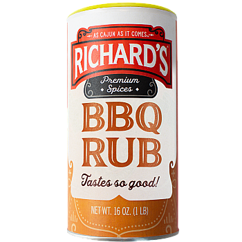 Richard's BBQ Rub 16 oz