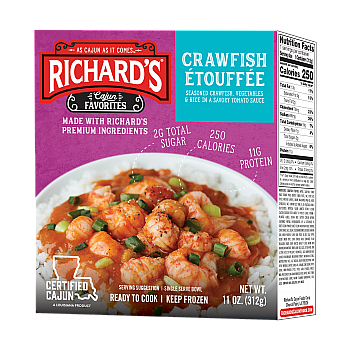 Richards Crawfish Etouffee (single serve)