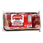 Richard's Cajun Country Hickory Smoked Bacon 24 oz