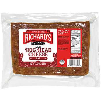 Richard's Hot Hog Head Cheese 10 oz