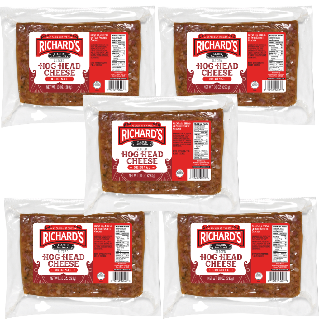 Richard's Hog Head Cheese 10 oz Pack of 5 0134514252785