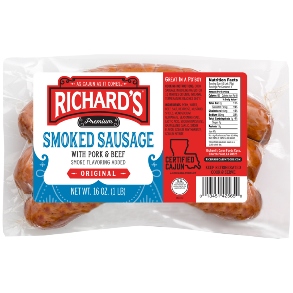 Richard's Pork & Beef Sausage