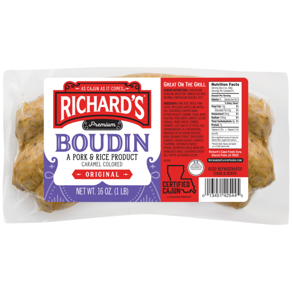 Richard's Pork Boudin Regular