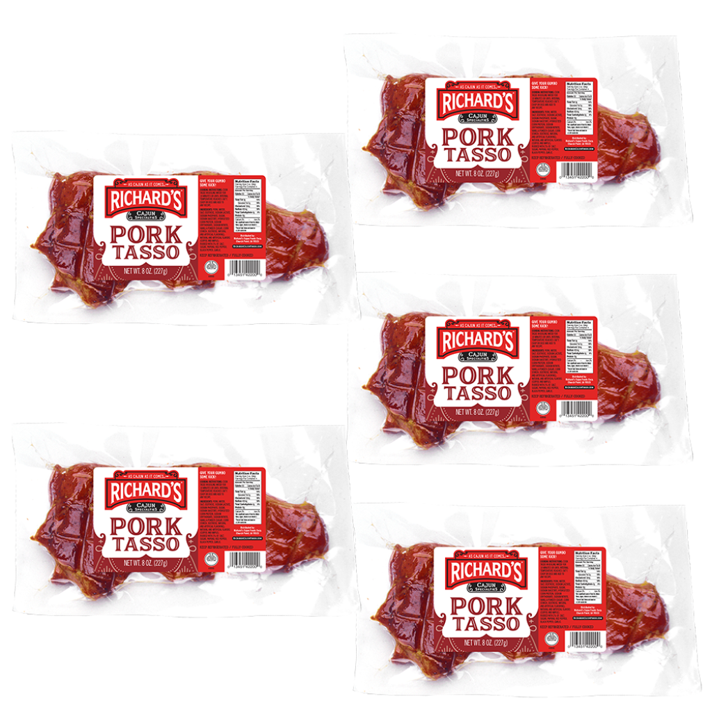 こ柚子✡️(tama) Richard's Pork Tasso 8 oz Pack of 5 - 013451422000-5