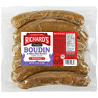 Richard's Regular Boudin 32 oz Family Pack