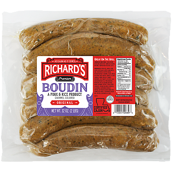 Richard's Regular Boudin 32 oz