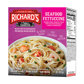 Richards Seafood Fettuccine (single serve)