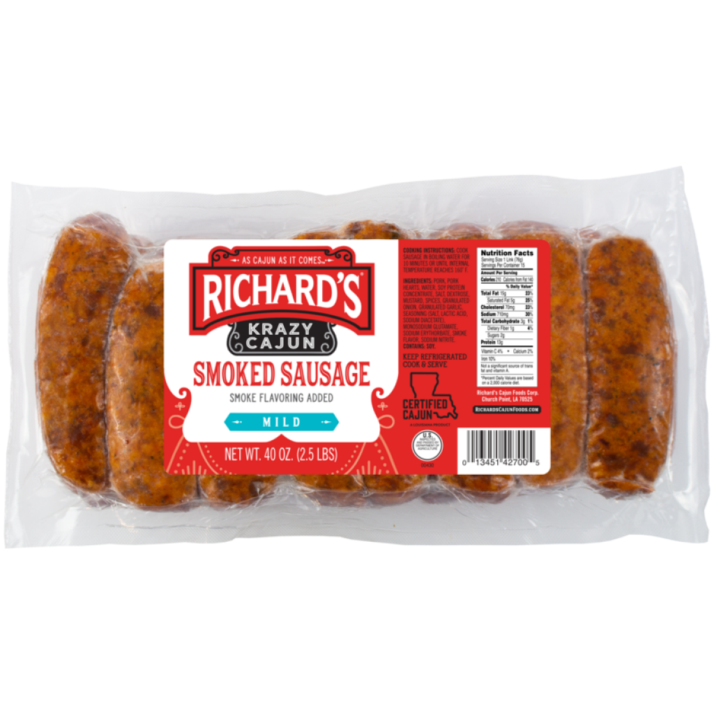 Richard's Smoked Pork Mild Links