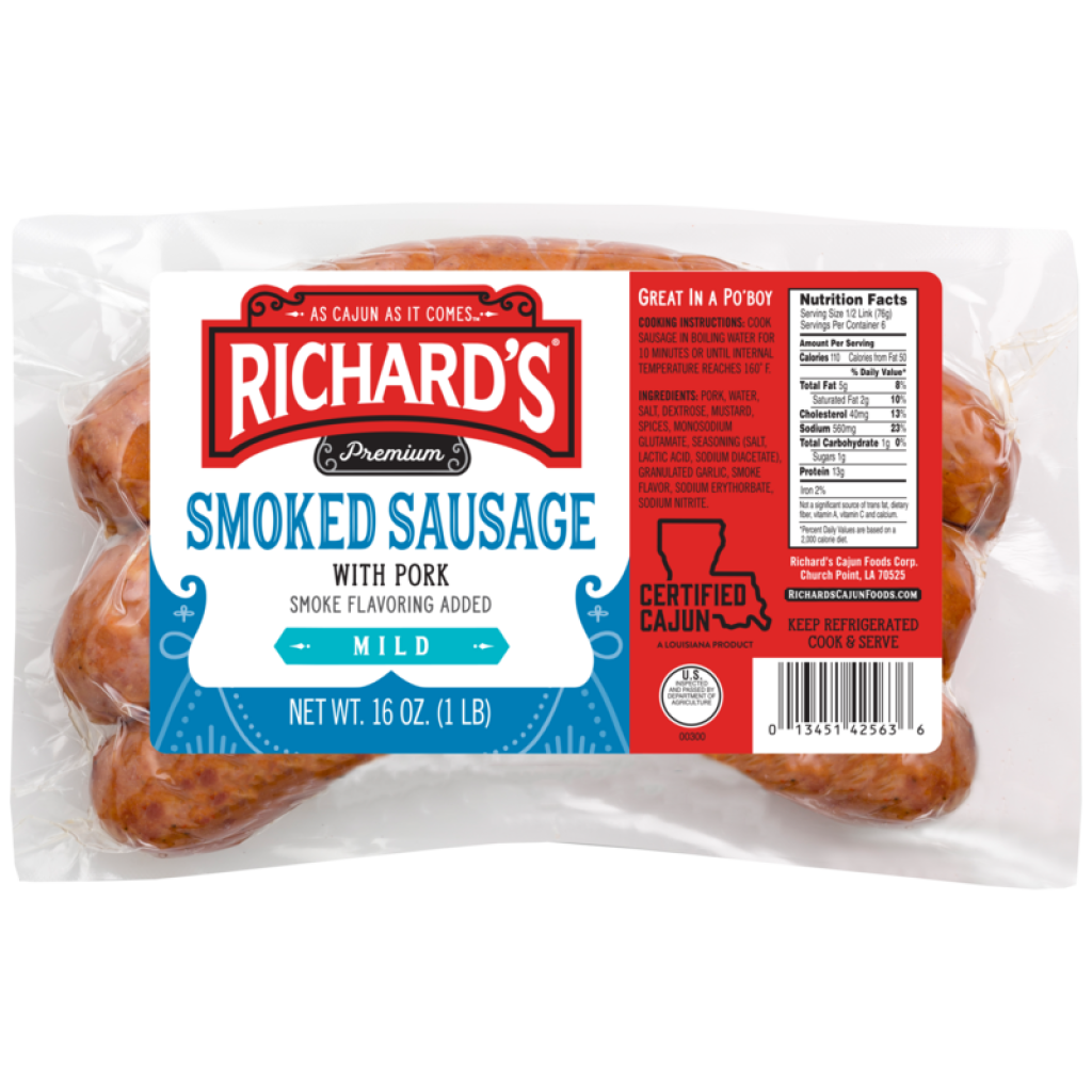 Richard's Smoked Pork Sausage