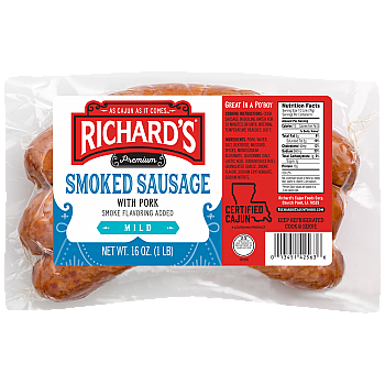 Richards Smoked Pork Sausage 1 lb