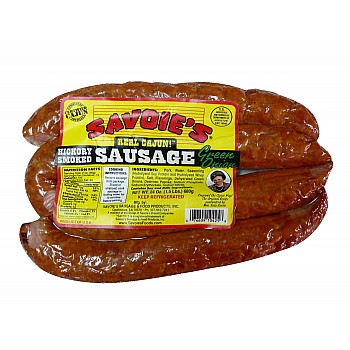 Savoies Smoked Green Onion Sausage 1.5 lb