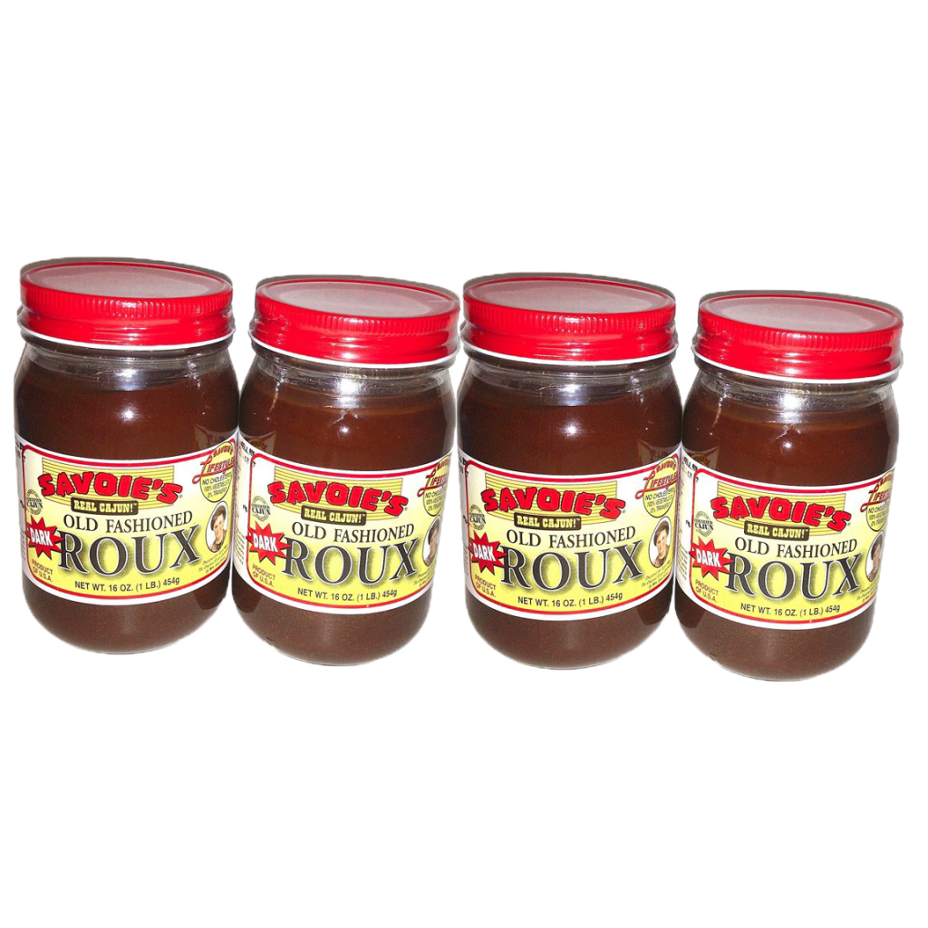 Savoie's Old Fashioned Dark Roux 16 oz (4 pack)