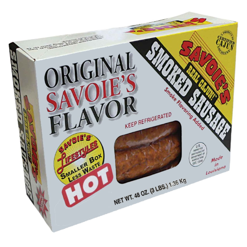 Savoie's Smoked Mixed Hot Sausage