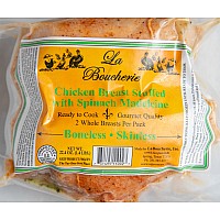 La Boucherie Stuffed Chicken Breast with Spinach Madeline