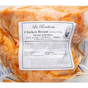 La Boucherie Stuffed Chicken Breast with Shrimp Jambalaya 24 oz