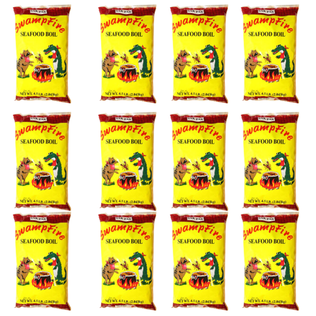 Swamp Fire Seafood Boil 4.5 lb - Pack of 12