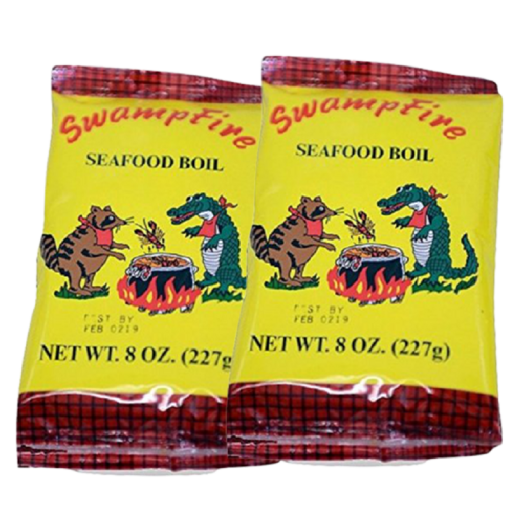 Swamp Fire Seafood Boil 8 oz Pack of 2