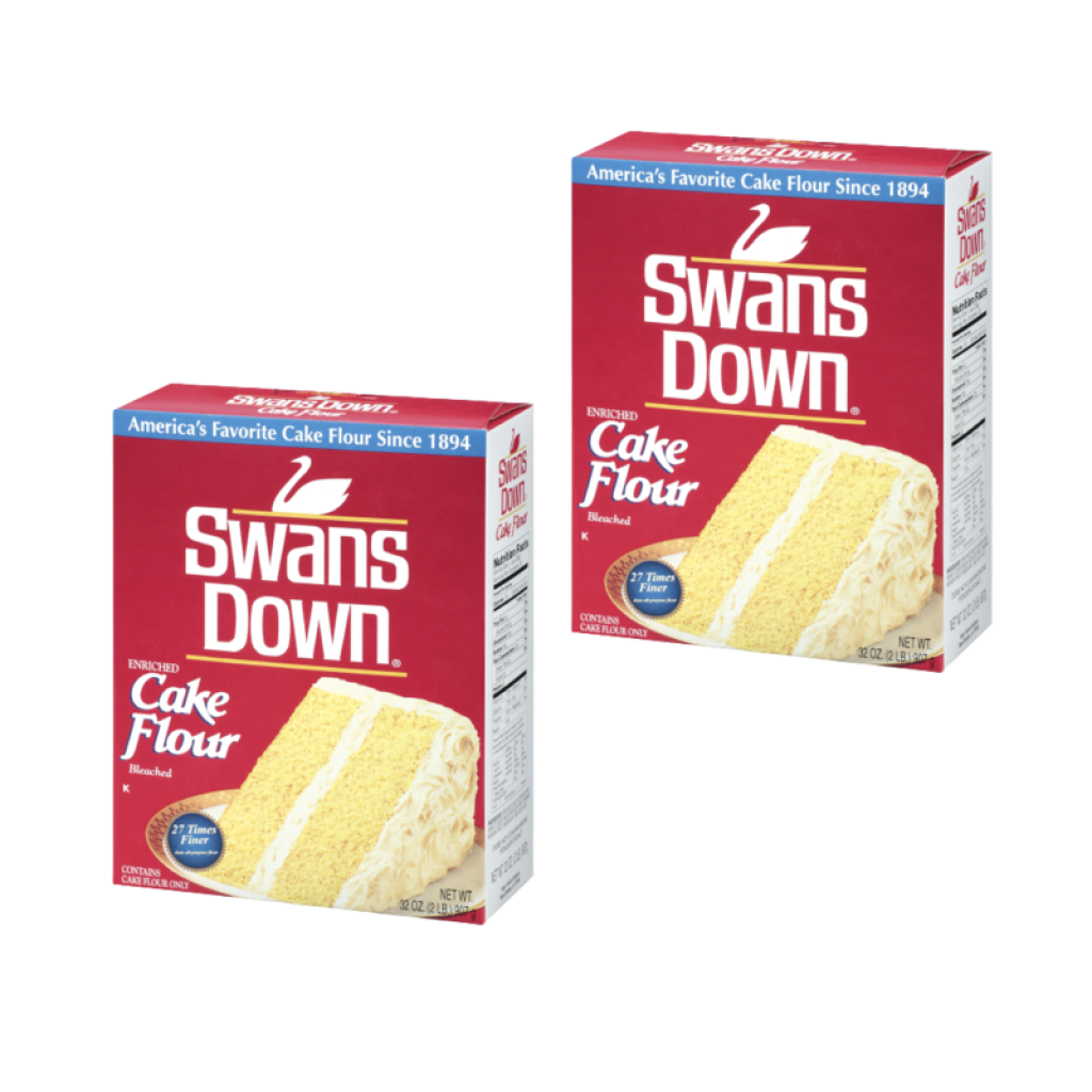 Swans Down Cake Flour 32 oz Pack of 2 0479001301092