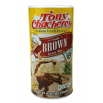 Tony Chachere's Instant Brown Gravy Mix 10 oz