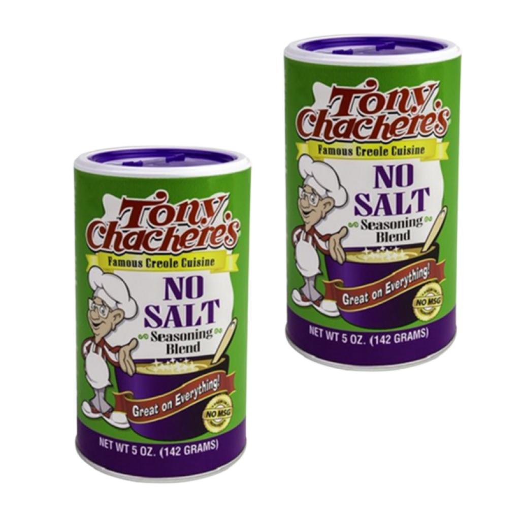 Tony Chachere's No Salt Creole Seasoning 5 oz - Pack of 2 - 100000083680