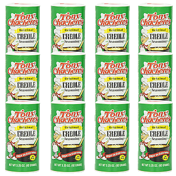 Tony Chachere's Famous Creole Seasoning 3.25 oz Pack of 12