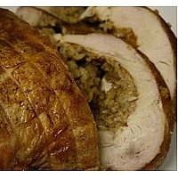 Premium Turducken Roll with Creole Pork & Cornbread Dressing 4 lbs