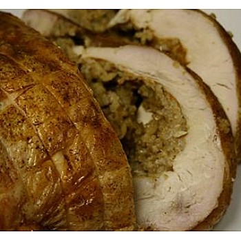 Premium Turducken Roll with Creole Pork & Cornbread Dressing 4 lbs