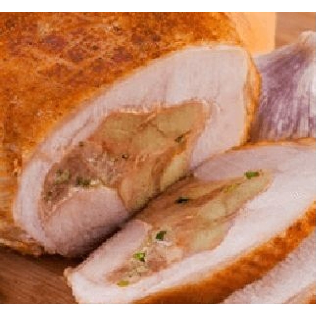 Premium Turducken Roll with Pork Sausage Stuffing