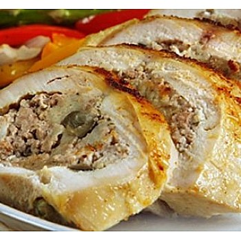 Turducken Roll with Seafood Jambalaya 4 lb