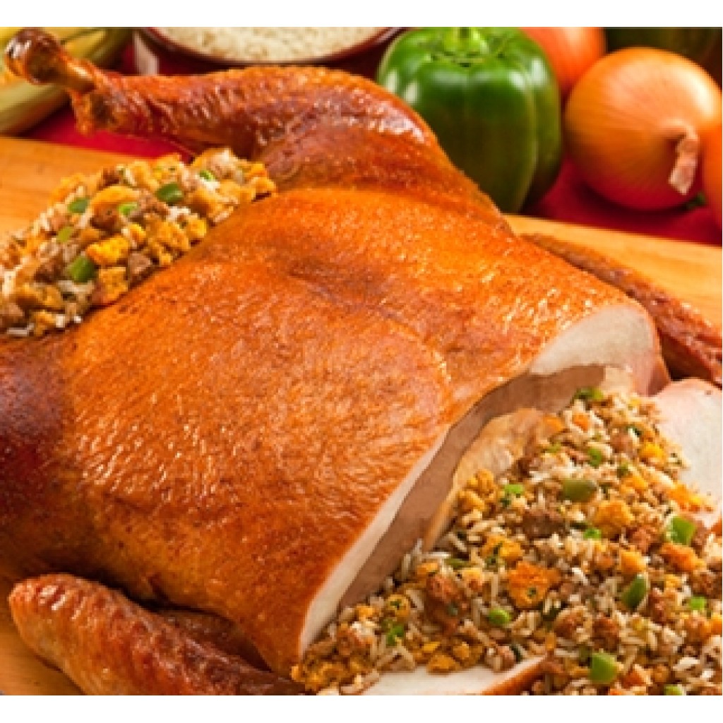 Premium Turducken with Creole Pork & Cornbread 14 lbs