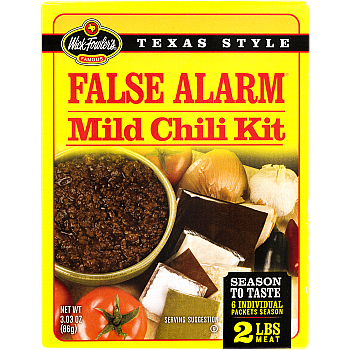 Wick Fowlers False Alarm Chili Kit