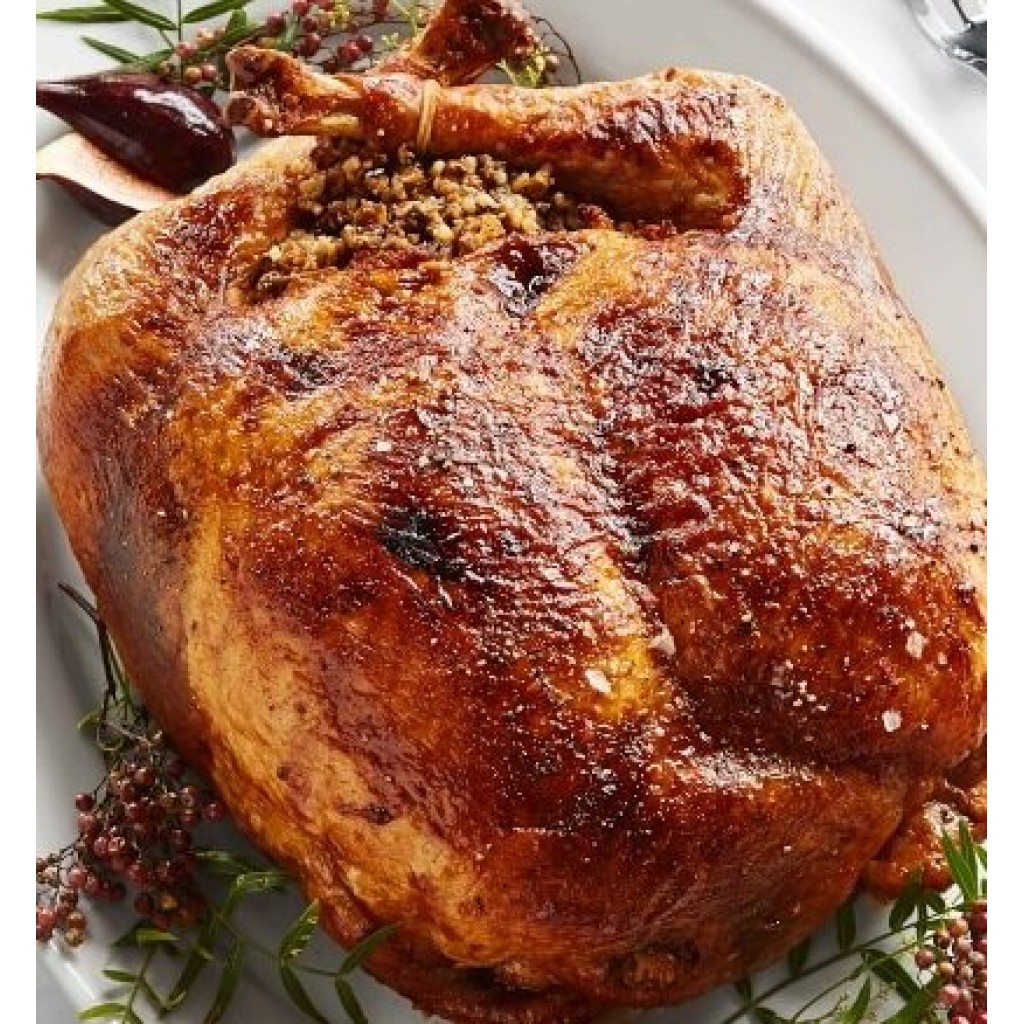 Premium Turducken with Wild Rice Pecan Stuffing