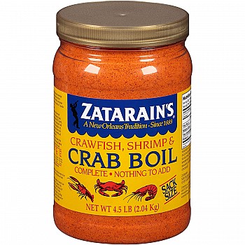 Zatarains Crab & Shrimp -Pre-Seasoned Sack Size