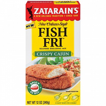 Zatarain's Crispy Cajun Fish Fri 12 oz