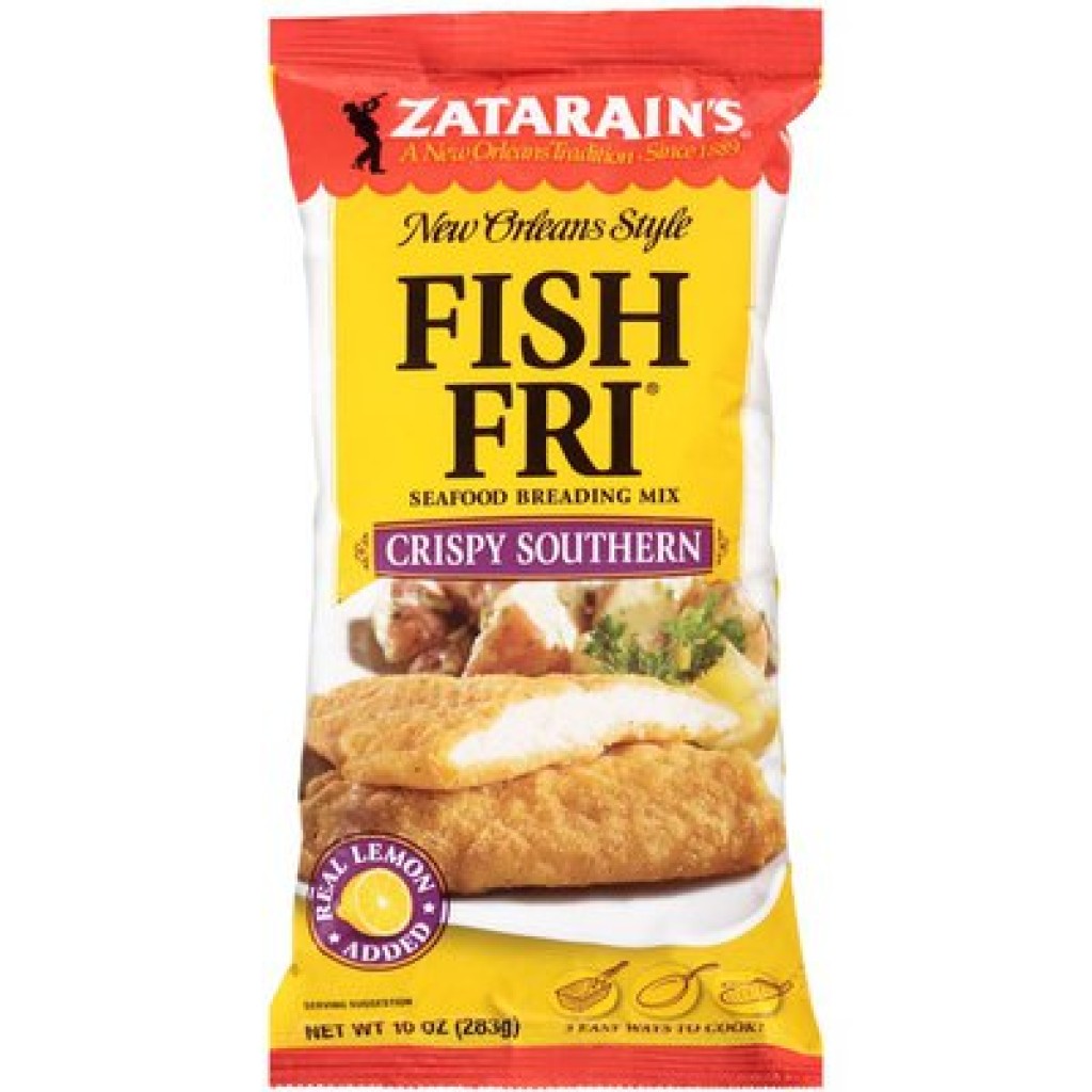 Zatarain's Crispy Southern Fish Fry 10 Oz Bag - 071429026452