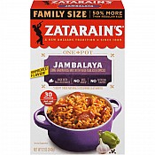 Zatarain's Family Size Jambalaya Rice Dinner Mix 12 oz